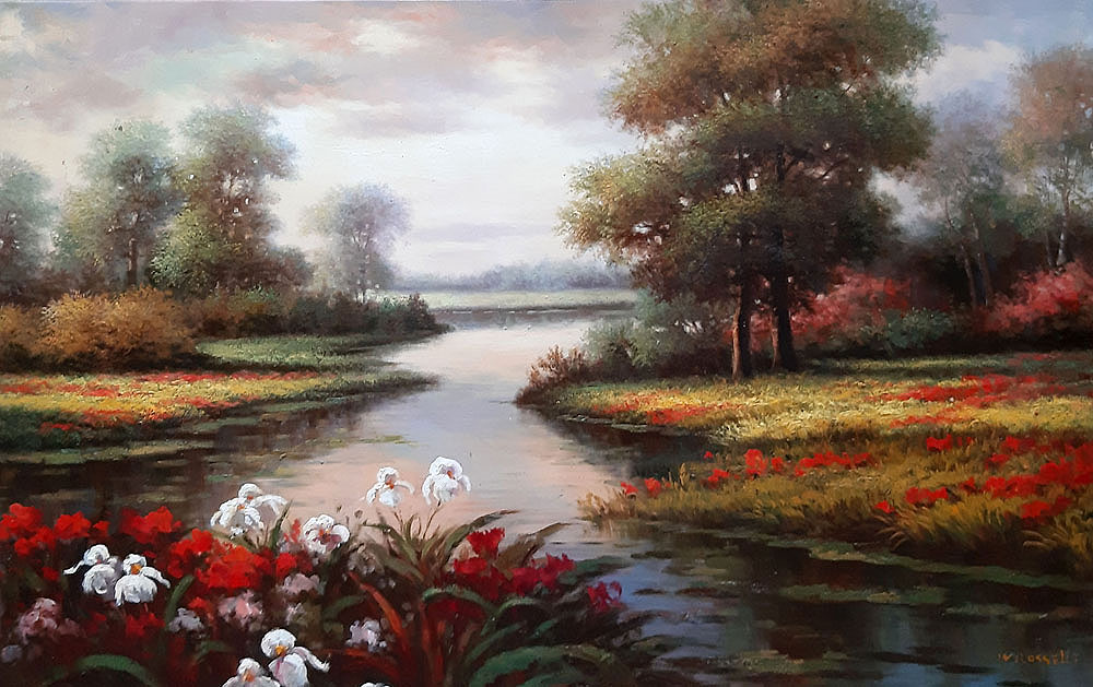 paysage/73cm x 100cm /2200-T3